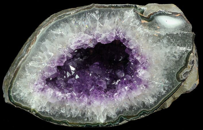 Sparkling Purple Amethyst Geode - Uruguay #57214